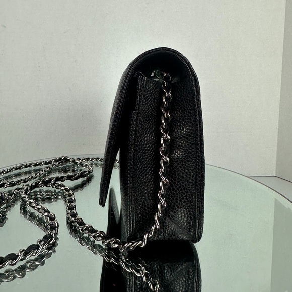 Chanel CC Classic Caviar leather Wallet on Chain - Picture 6 of 14